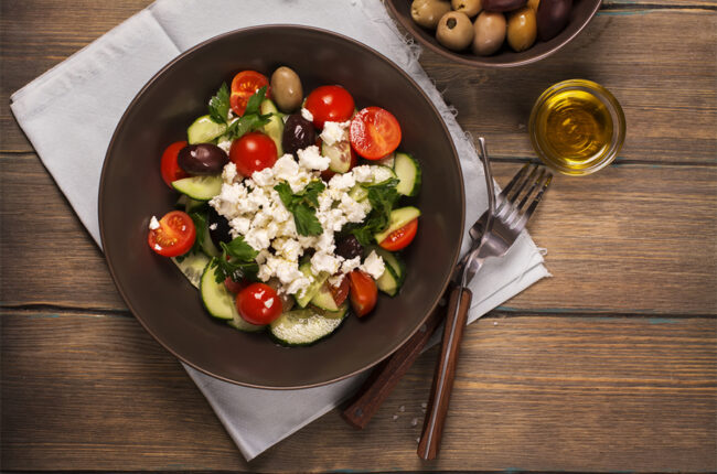 Bowl of Greek Salad