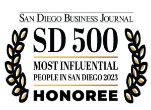San Diego Business Journal SD 500 Most Influential People San Diego 2023 Honoree