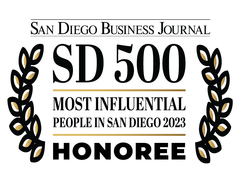 San Diego Business Journal SD 500 Most Influential People San Diego 2023 Honoree