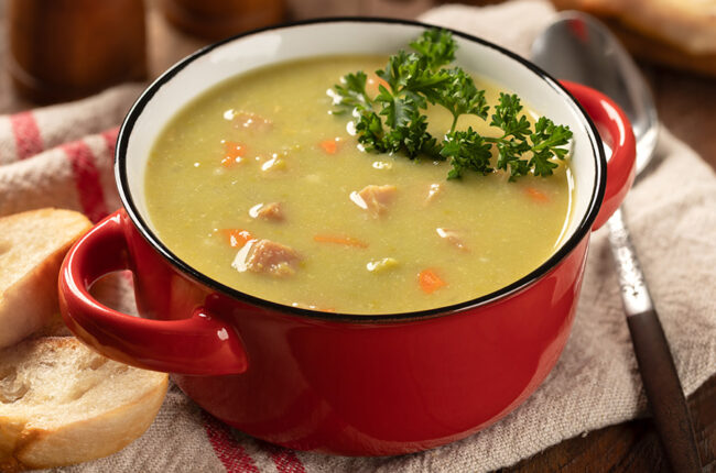 Smoky Vegan Split Pea Soup