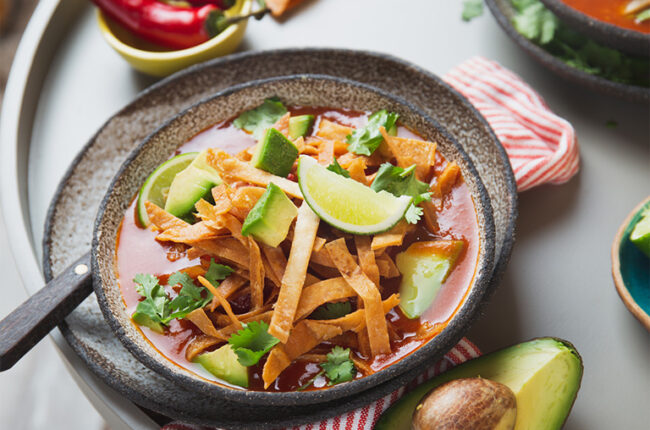Smoky Chicken Tortilla Soup