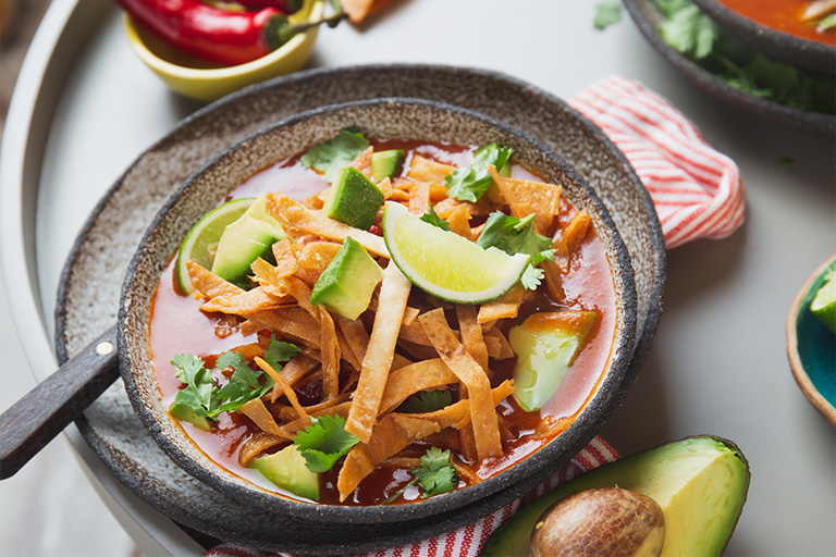 Smoky Chicken Tortilla Soup